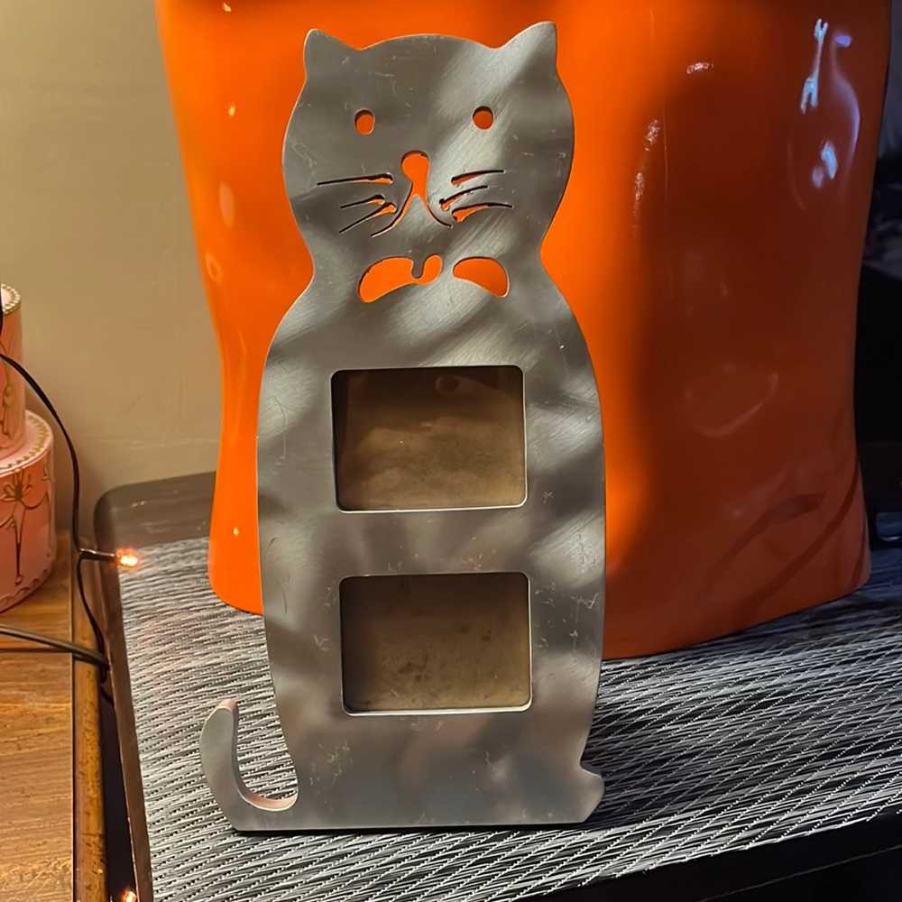 Cat picture frame